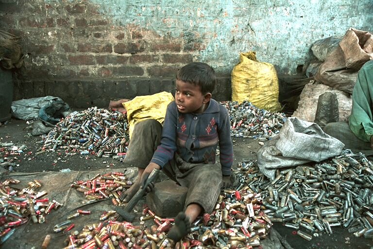 Child Labour & recycling of batteries