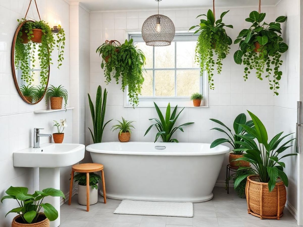 Top 10 populaire badkamer planten