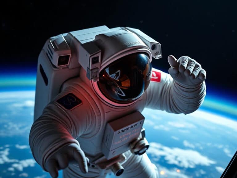 Astronaut photographs elusive luminous event from far above Earth