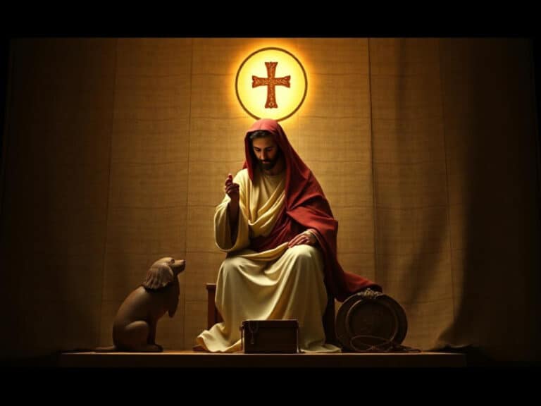 Shroud of Turin didn’t wrap Jesus’ crucified body â it was just art, new research claims