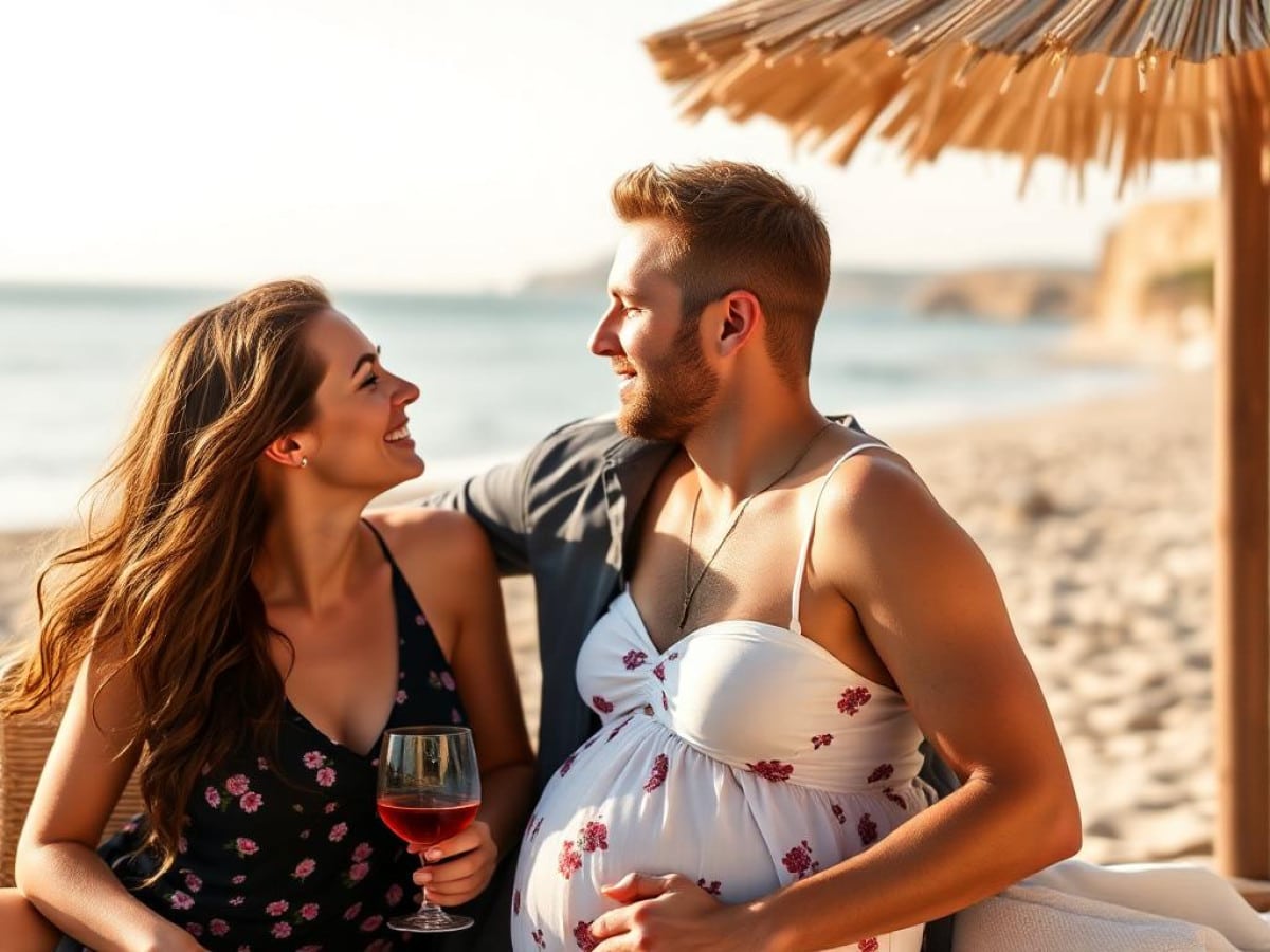 Suzan en Freek stralen tijdens romantische babymoon