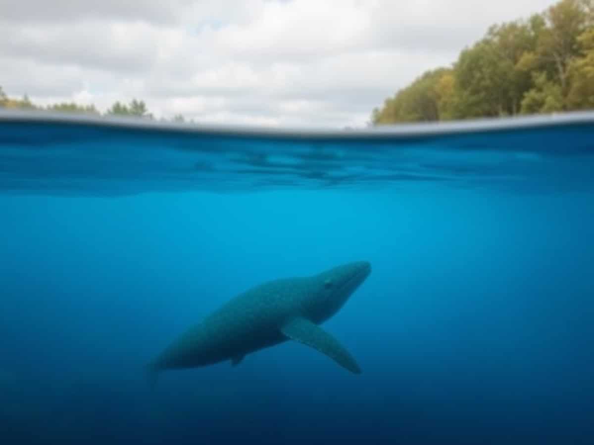 Loch-ed up abroad! Mystery ‘Nessie’-like creature filmed lurking in foreign river