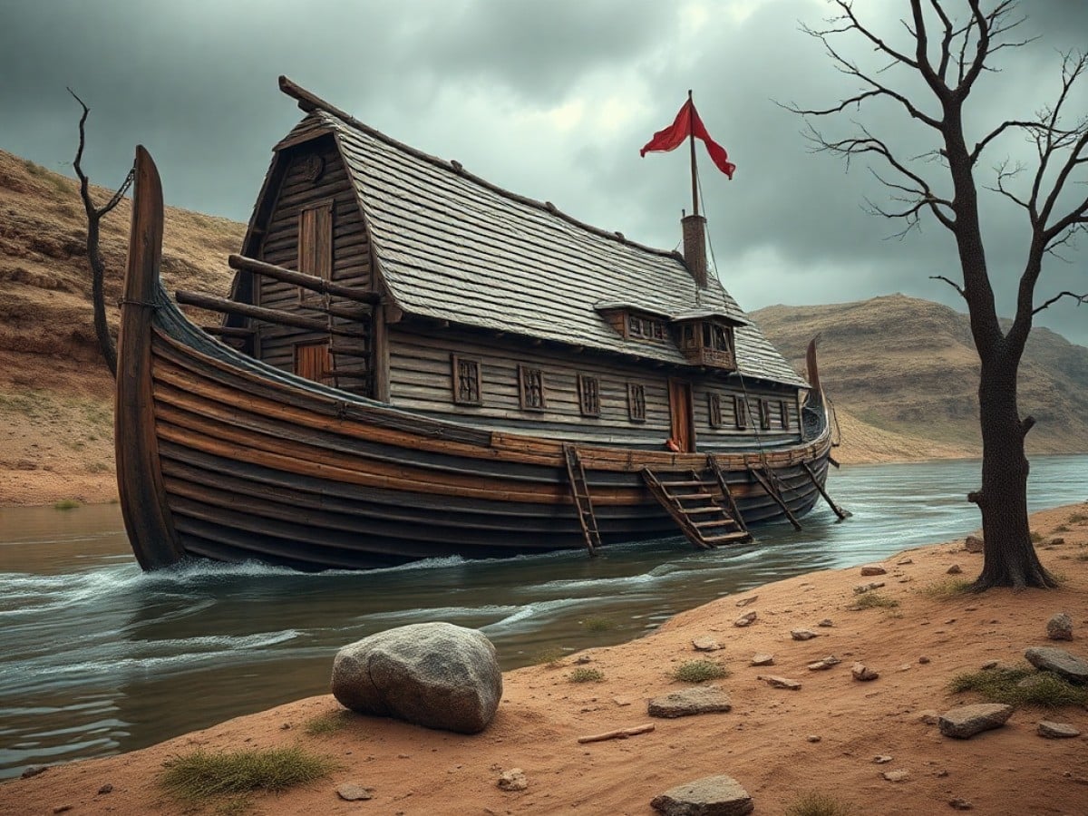 Did Noah’s Ark really exist? Pottery fragments found near Biblical boat site provide evidence of human settlement