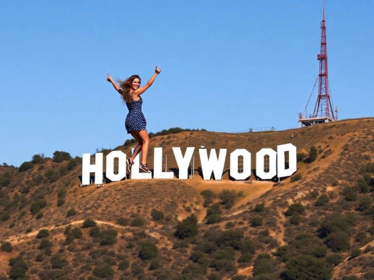 Zien: Sydney Sweeney hangt illegaal bh's op aan Hollywood Sign