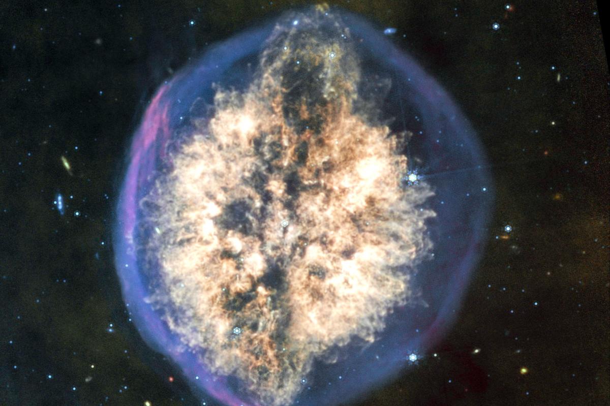 NASA scientists have spotted mysterious giant cosmic ‘brain’ surrounding a dying star