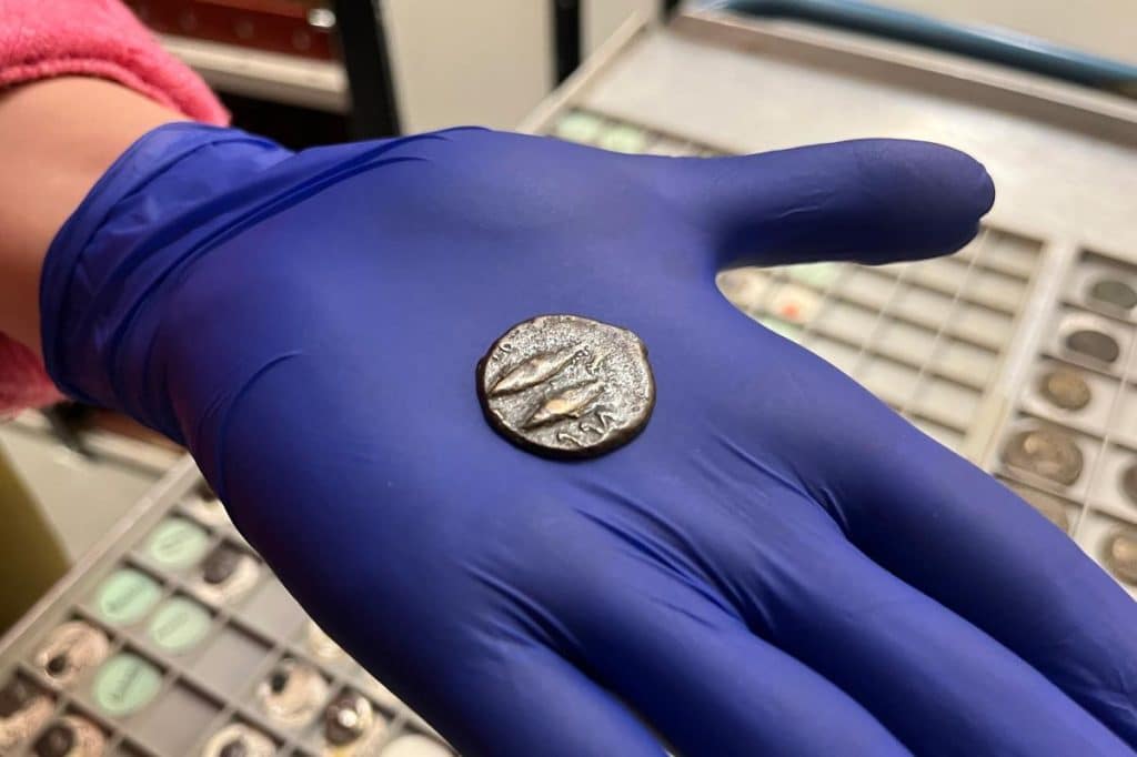 Coin used as bus fare turns out to be 2,000-year-old relic