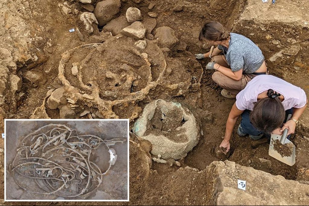 Archaeologists make first-of-its-kind discovery in massive Iron Age treasure trove