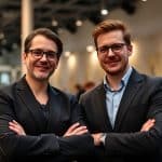 Farnoosh Farnia en Tobias Kokkelmans vormen samen directie Fringe en Nederlands Theater Festival