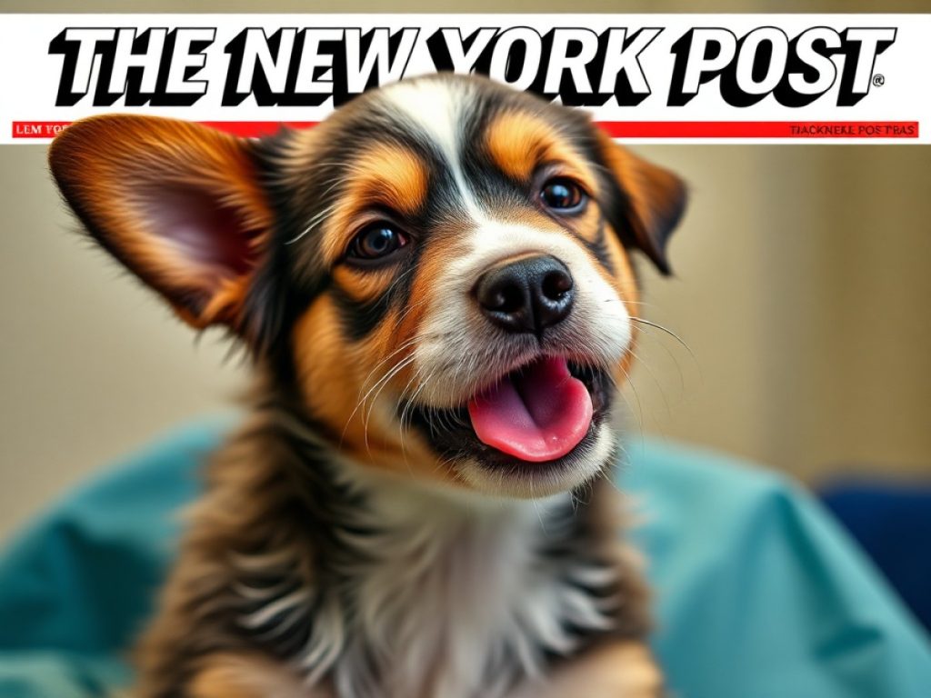 Dog born with second penis on his leg undergoes surgery for ultra rare birth defect
