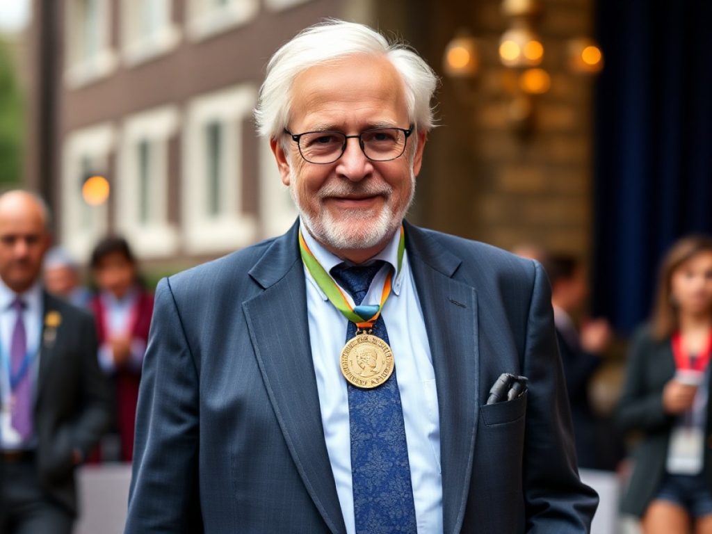 Zilveren medaille van gemeente Amsterdam voor scheidend directeur Ted Brandsen