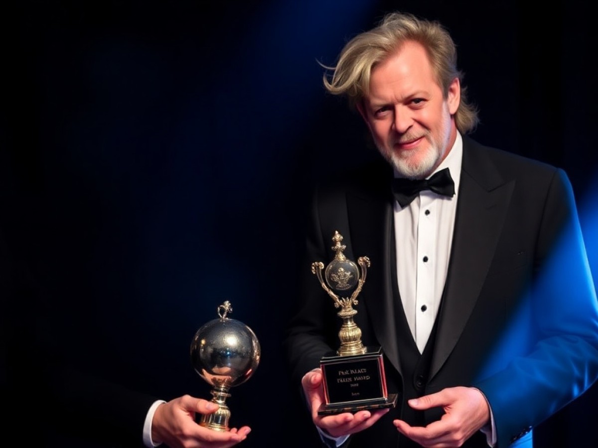 Illusionist Hans Klok ontvangt Fred Kaps Award