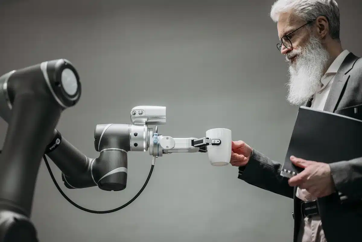 AI-technologie en automatisering in een kantooromgeving